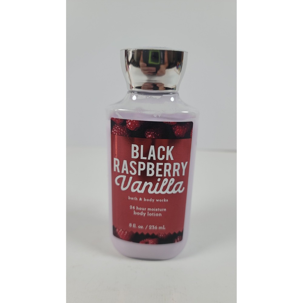 Bath & Body Works Black Raspberry Vanilla Body Lotion 8 oz Signature Collection